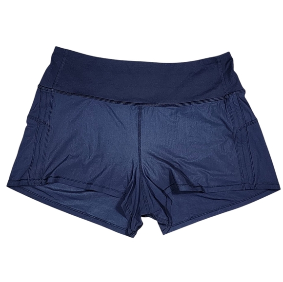 Lululemon Cinch and Stretch Short 2.5" Black Womens 8 - Picture 8 of 9